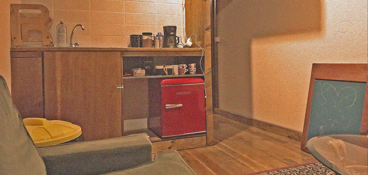 Sala de estar principal de Escusalla Sonora